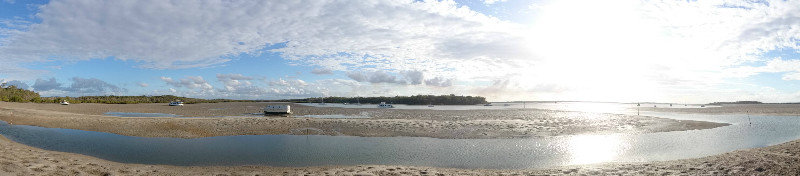 Low tide - Panorama