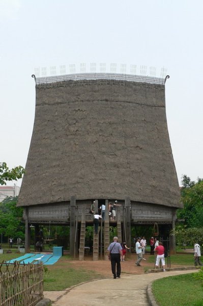 One of the traditional house of the ethnic groups in Vietnam