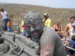 After exiting the mud volcano