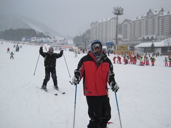 1st day ski crew