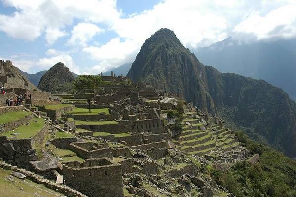 One of the many views of Machu Picchu