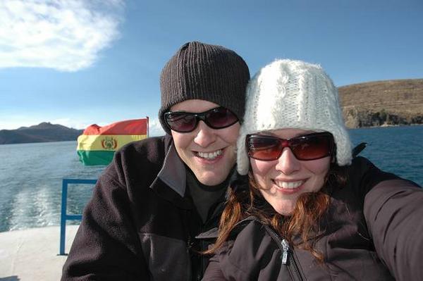 Crusin on Lake Titicaca