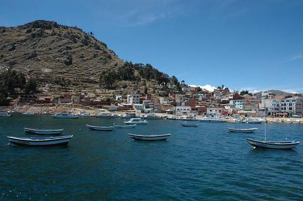 Copacabana from Lake Titicaca