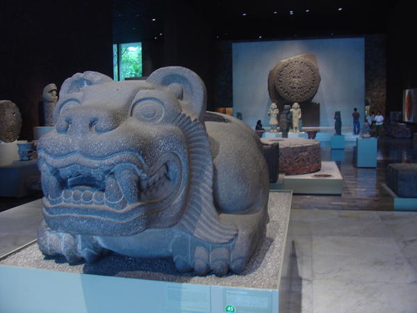Aztec Jaguar Sculpture