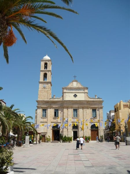 Church in Old Town Hania (Crete)