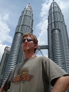 me and the Petronas Towers