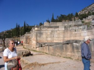 Delphi archeological site