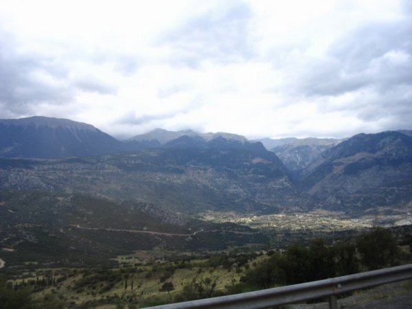 from high around Delphi