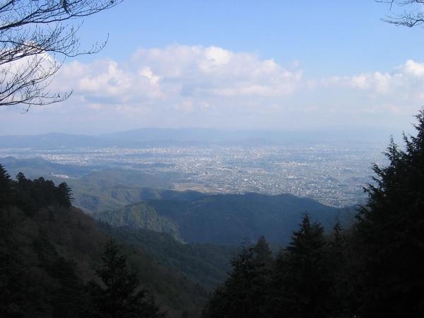 Kyoto from the Trail
