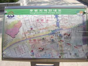 Seongnam city Map