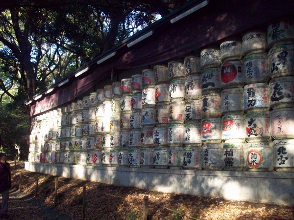 Sake Barrels