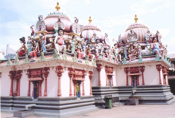 A Hindu temple