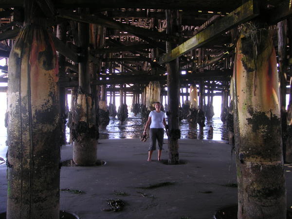 Under the boardwalk, down by the sea...