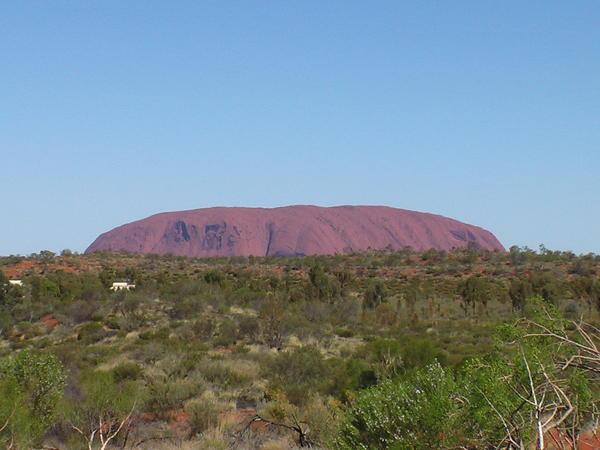 Ayers Rock in the Sunshine
