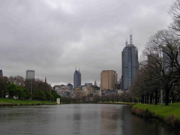 City and River Yarra