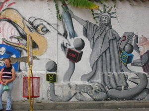 Anti-American graffiti