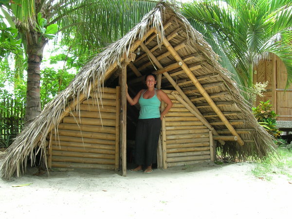 My hut in Canoa