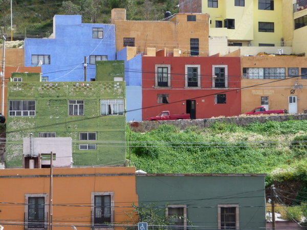 The colourful houses of Zacatecas