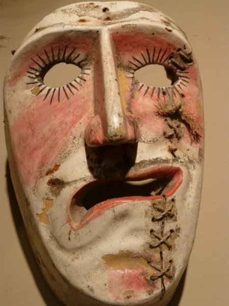 Scary sad mask