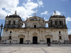 Leon's Cathedral, the largest in Central America