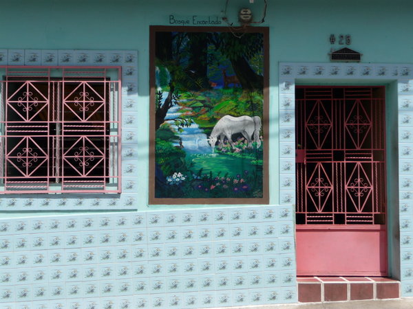 The painted streets of Dulce Nombre de Maria