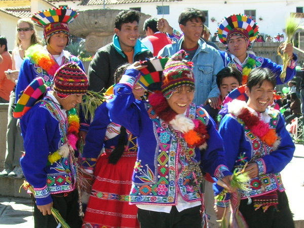 Dancers in Cusco