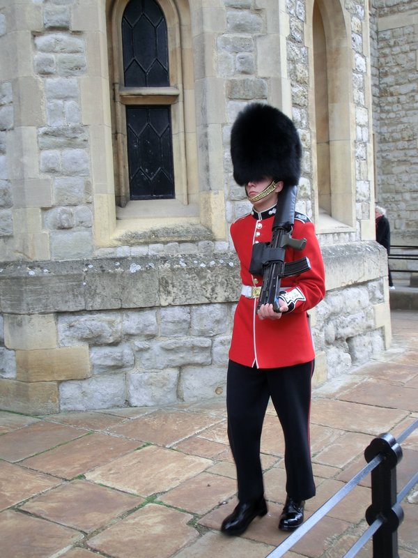 Guarding the Tower of London