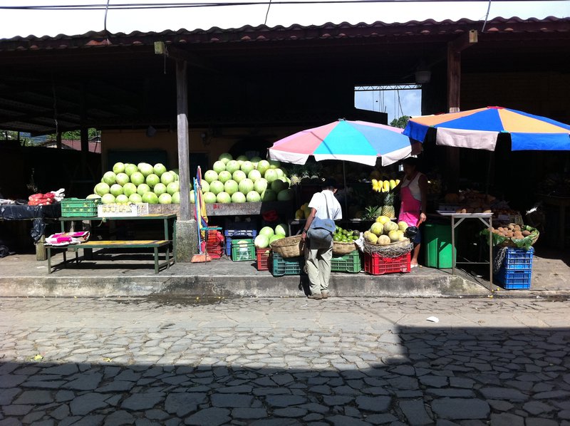 Market place in Ataco