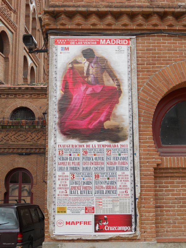 Bullfight poster