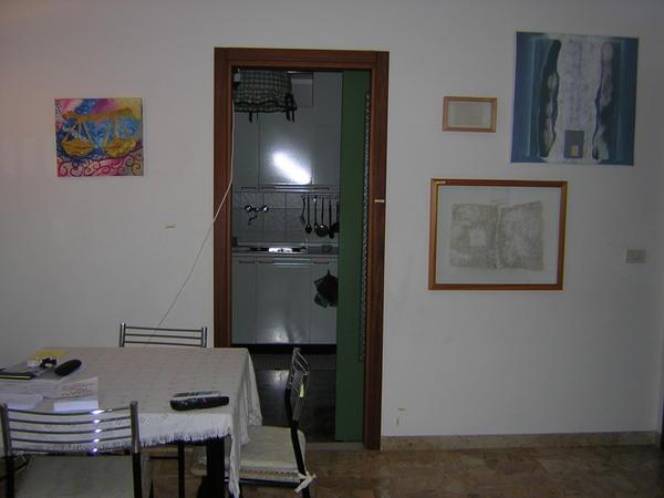 inside the apartment
