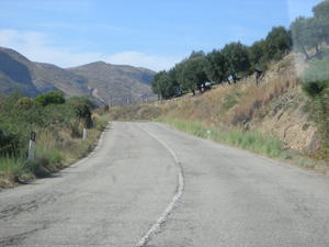 Driving into Basilicata