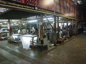 Batik factory/Batik fabriek