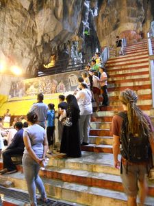 Hindu temple inside the cave/Hindu tempel binnenin de grot