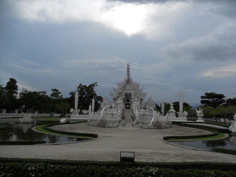 Wat Rhon Khung white temple Chiang Rai/witte tempel