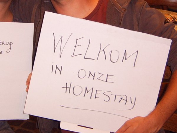 My parents wrote: Welcome in our homestay