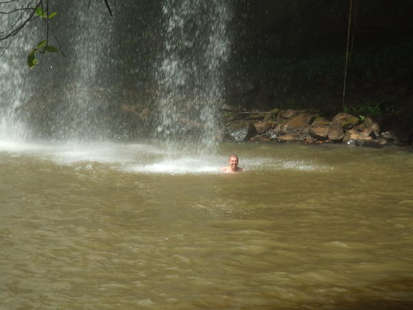 Ciaran Goes For A Swim Under Ka Tieng 