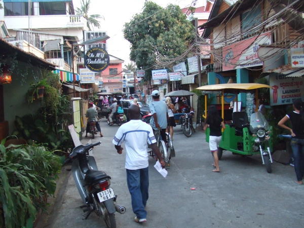 The Street On Which Our Guesthouse Lay