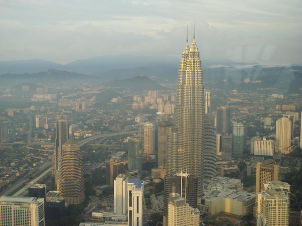 View Of The Petronas Twin Towers