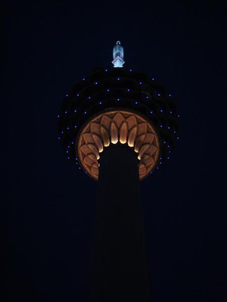 Menara Tower At Night