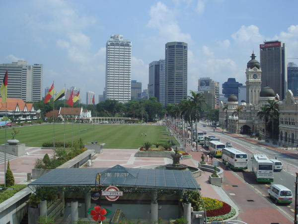 View Of Bukit Aman And Dataran Merdeka From The Museum