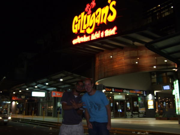 Ronan & Eran Outside Gilligans
