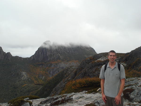 Ciaran In Front Of Cradle Mountain