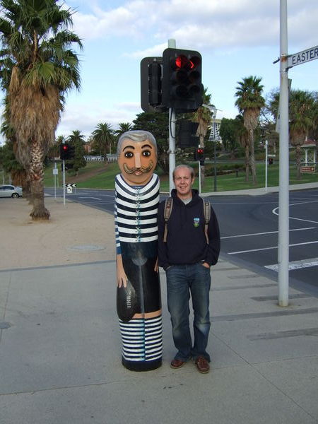 Ronan With A Geelong Footie Legend
