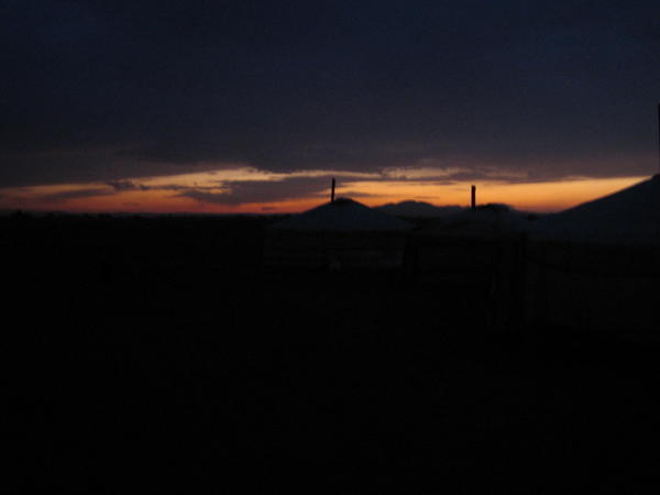 Steppe At Night