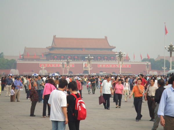 Quiet Day On Tian'anmen Square
