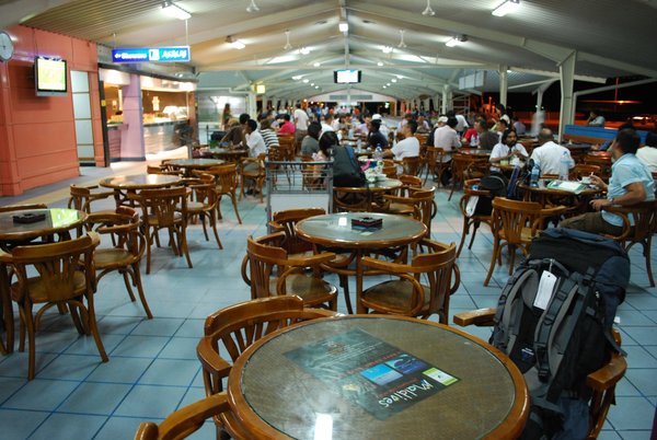 Cafe infront of airport