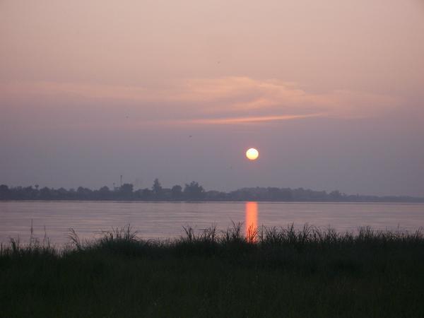 Sunset Mekong