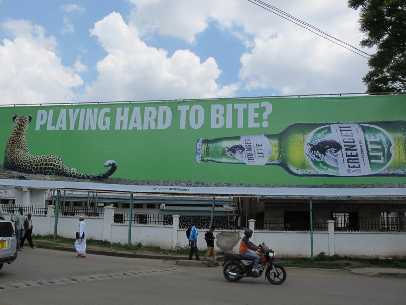 Beer advert