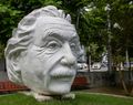 Einstein's head was near our hotel!