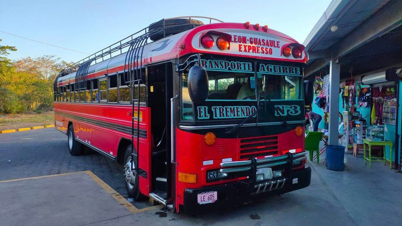 The bus to León